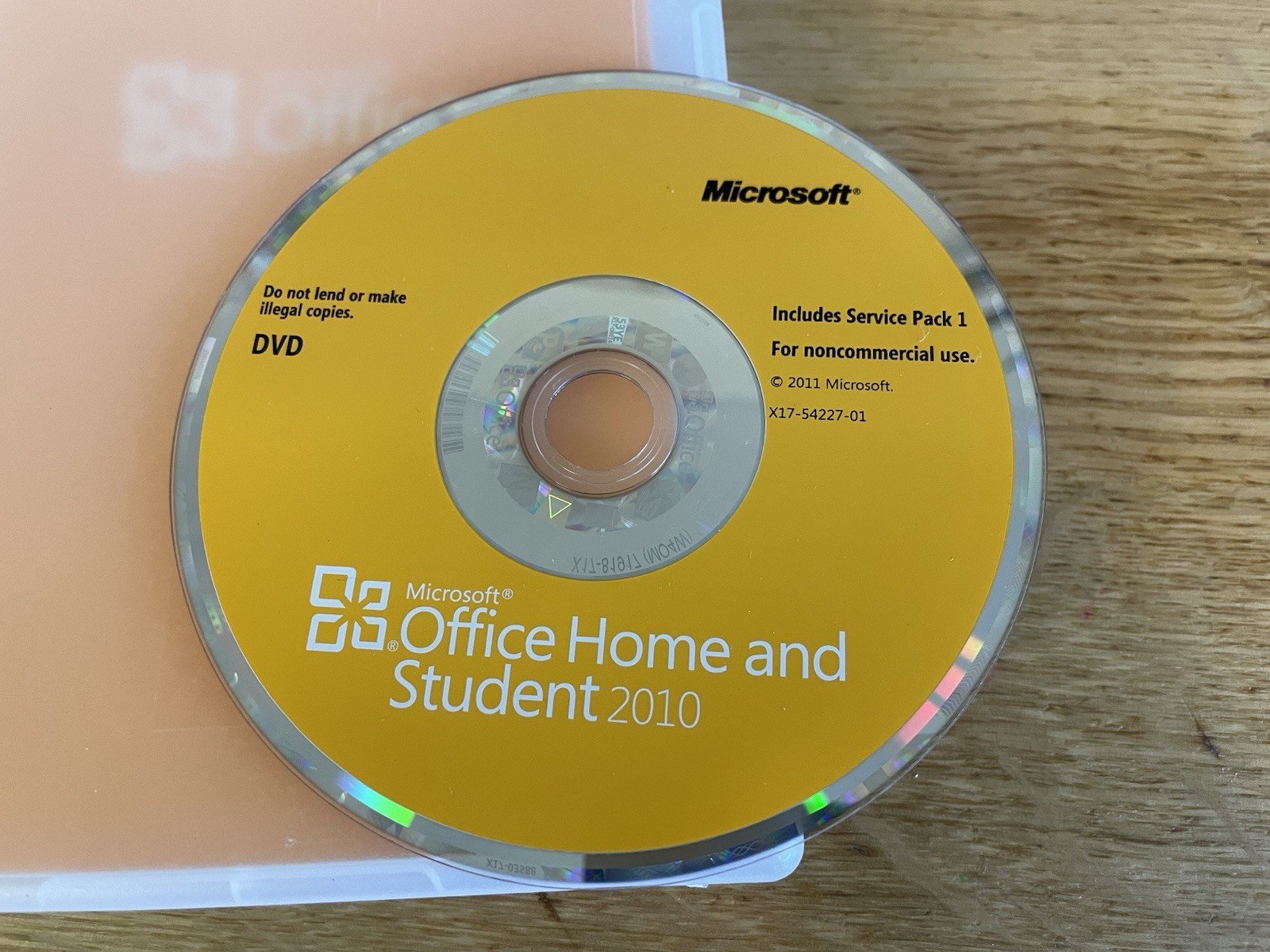 Microsoft Office 2010 Home & Student DVD Software 3 Devices With Key