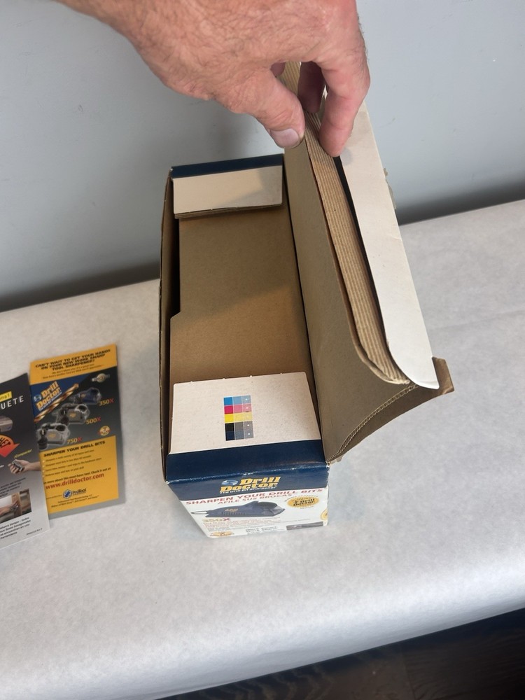 Drill Doctor DD350X Drill Bit Sharpener Unused Open Box Complete