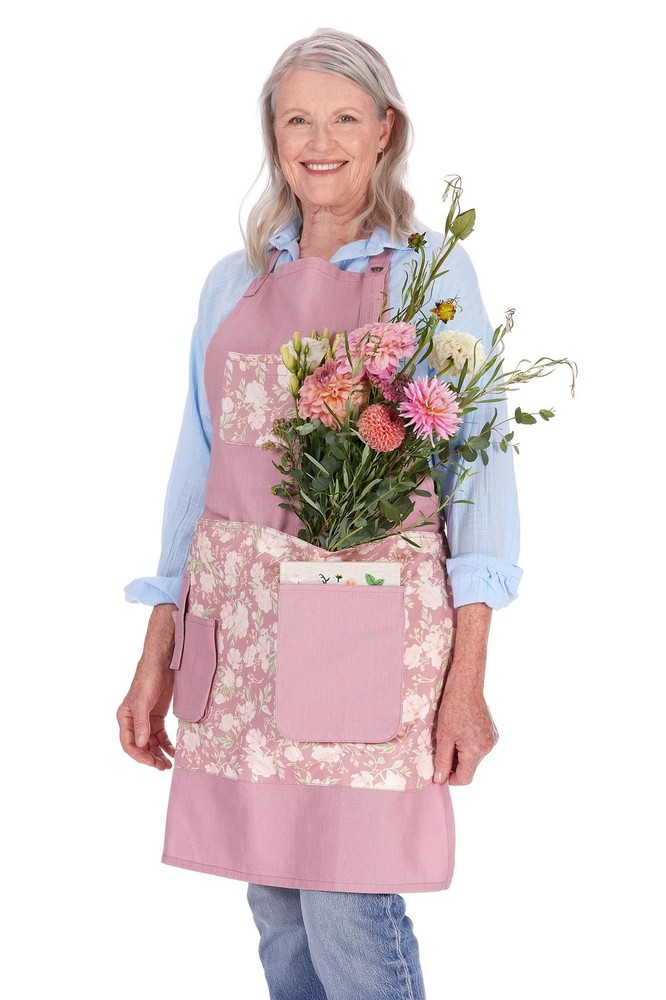Peony Posy Apron
