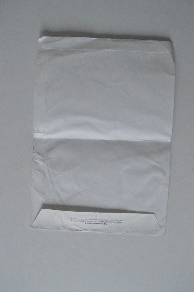 TVR 2002 Envelope