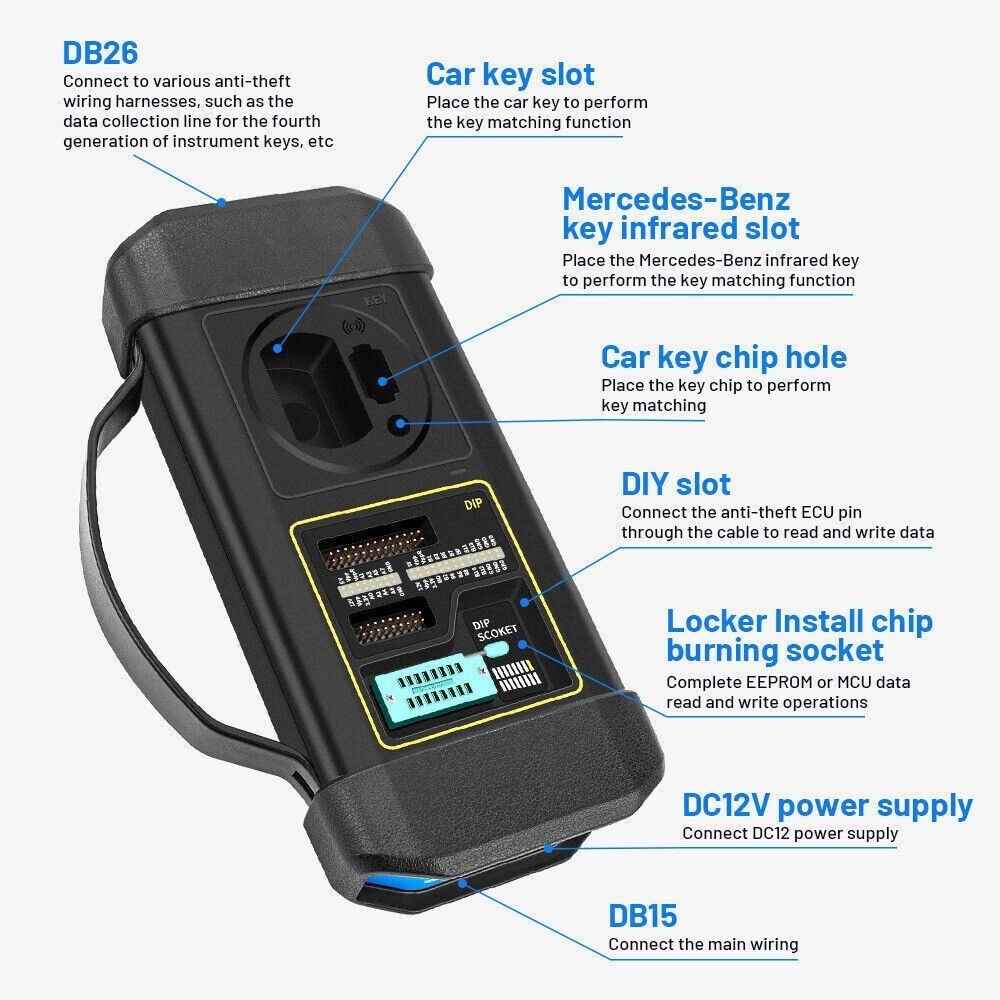 LAUNCH X-431 GIII Advanced Immobilizer & Key Programming All-in-One