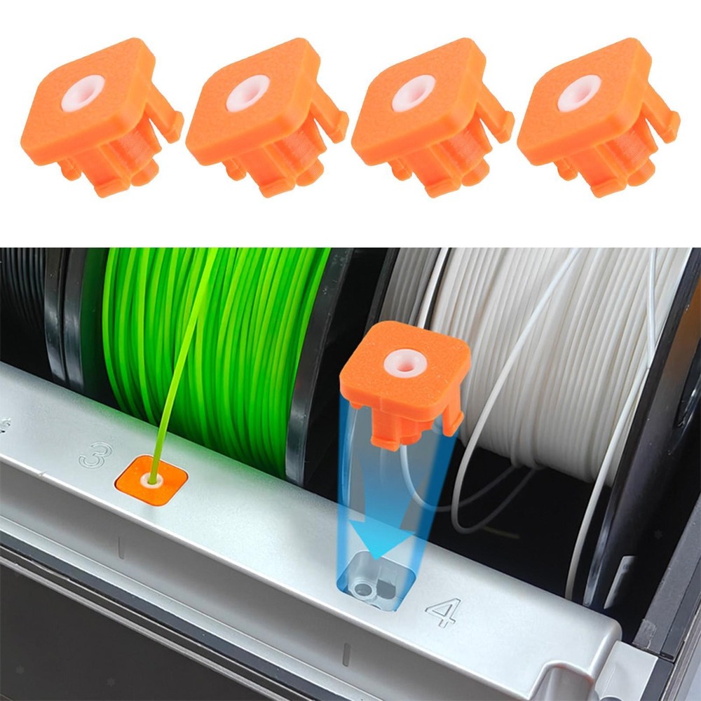 4x 3D Printer Ceramic Inlet Protectors 3D Printing Accessories Replacement