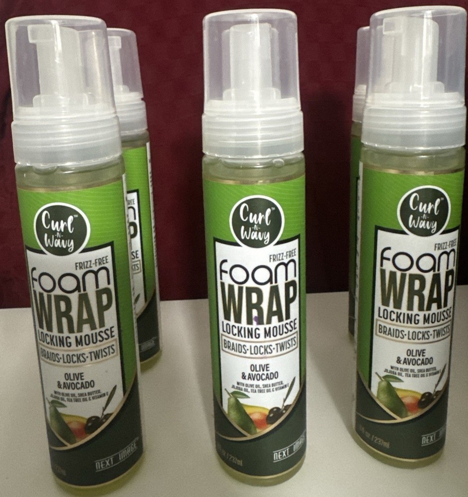 NEXT IMAGE Foam Wrap Locking Mousse (Olive & Avocado)