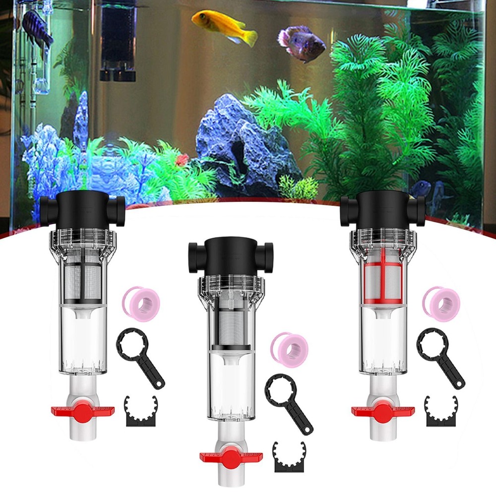 Aquarium Filter Pump Sediment Filter Transparent