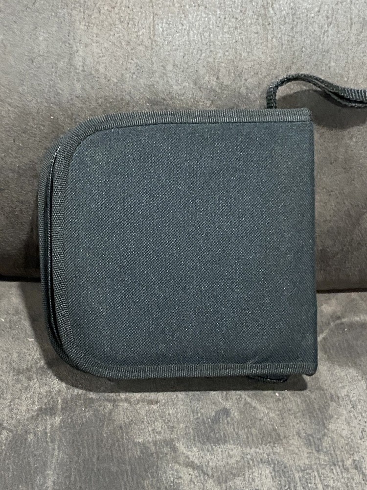 Vintage Compaq Support Software CD Disk Storage Zippered Case