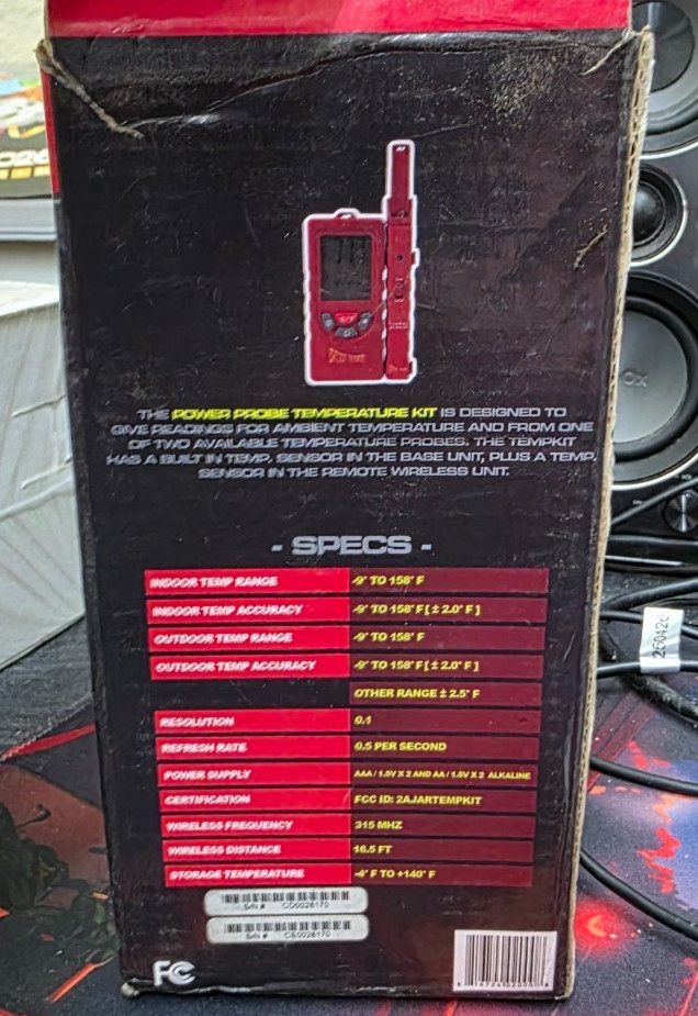 🌡️Power Probe PEK Wireless TEMP KIT 🌡️