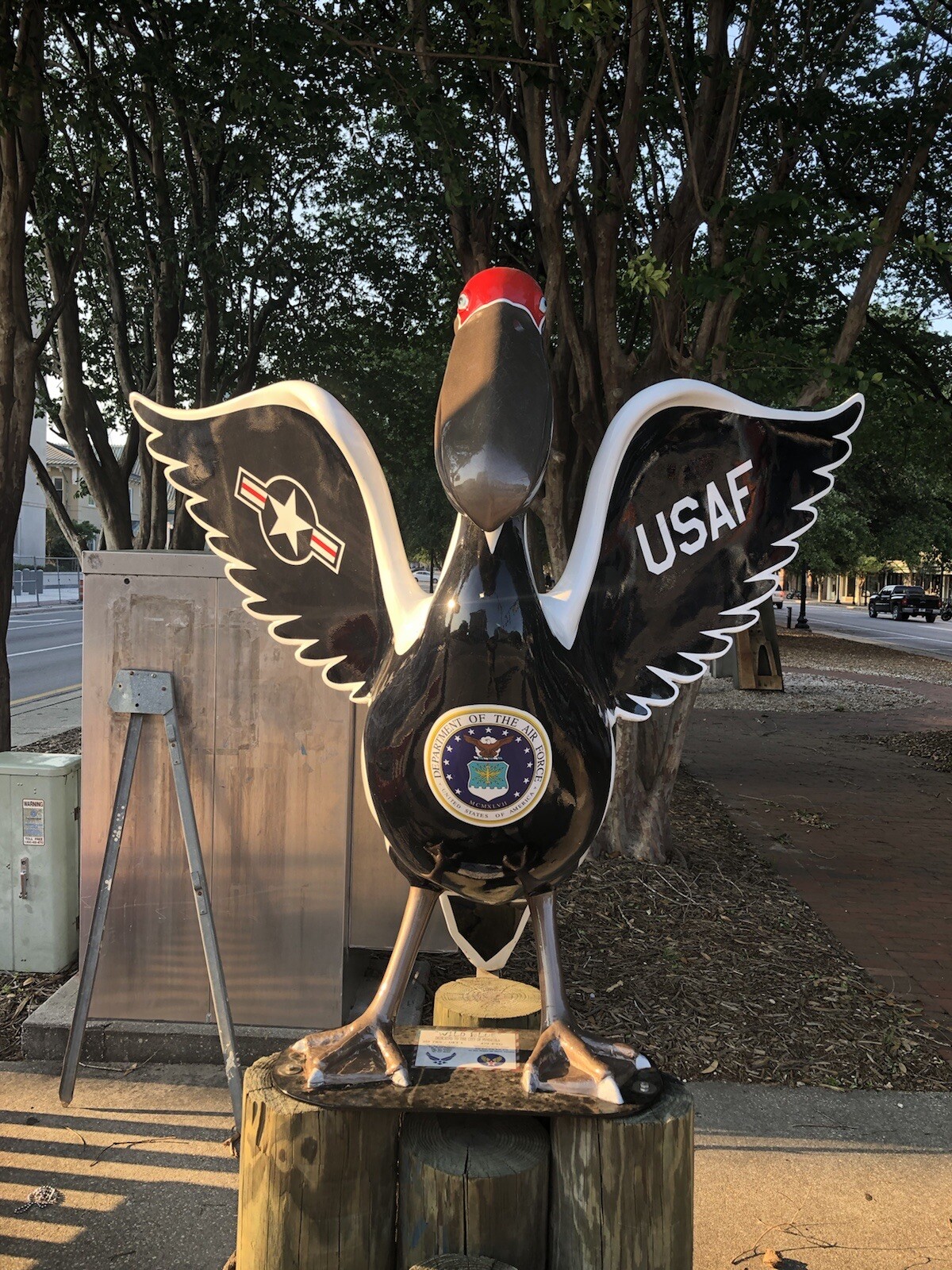 “Pelicans in Paradise” Pensacola Air Force Pelican Figurine