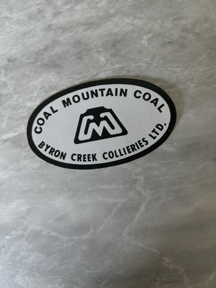 COAL MINING STICKERS Nice Older One