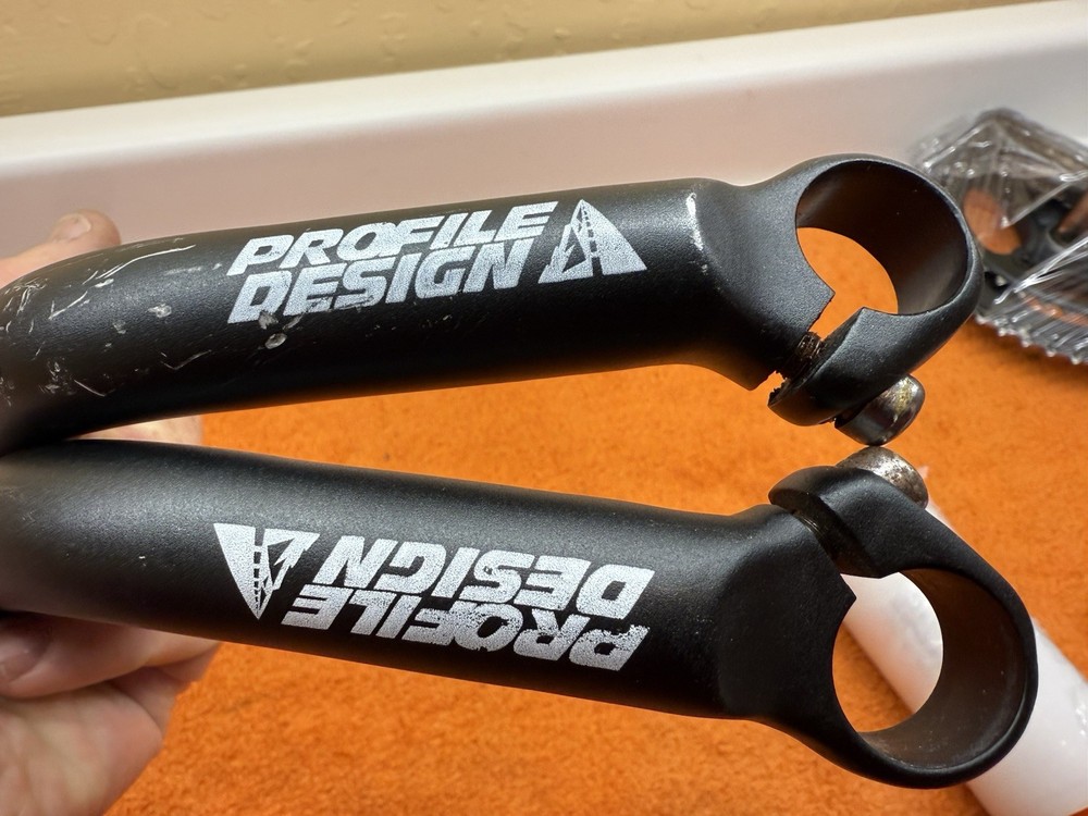 Profile Design Boxer Bar Ends Black