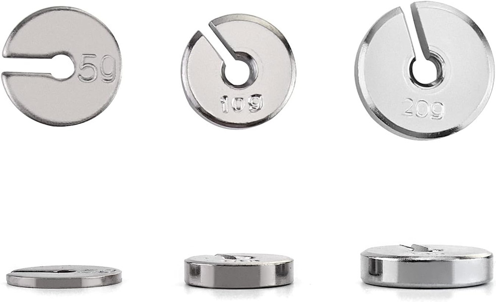 Slotted Weight Set, 13 Weights with Hanger and Case