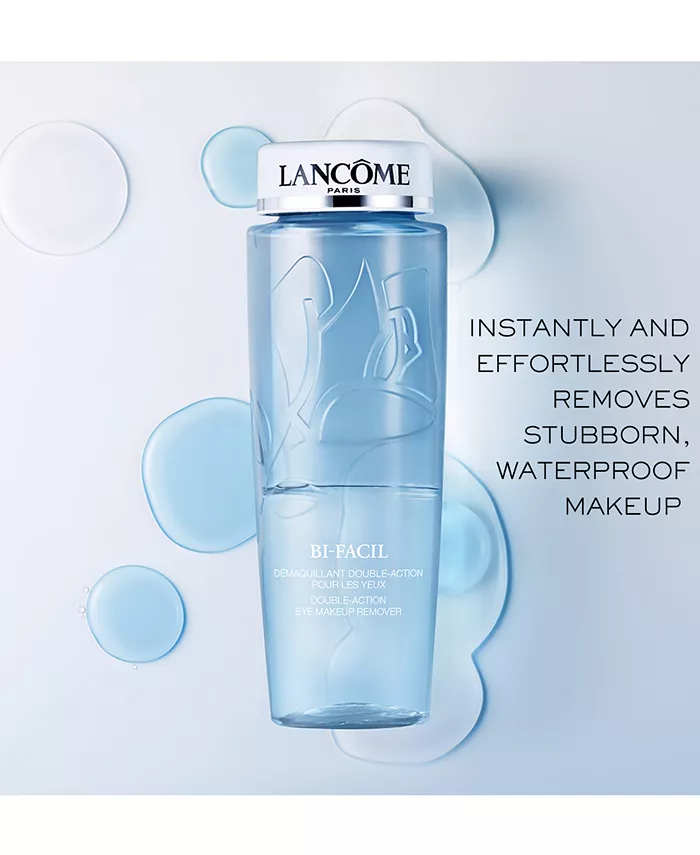 Sealed! Lancome Bi-Facil Double Action Eye Makeup Remover JUMBO 6.7 Fl Oz/200 ml
