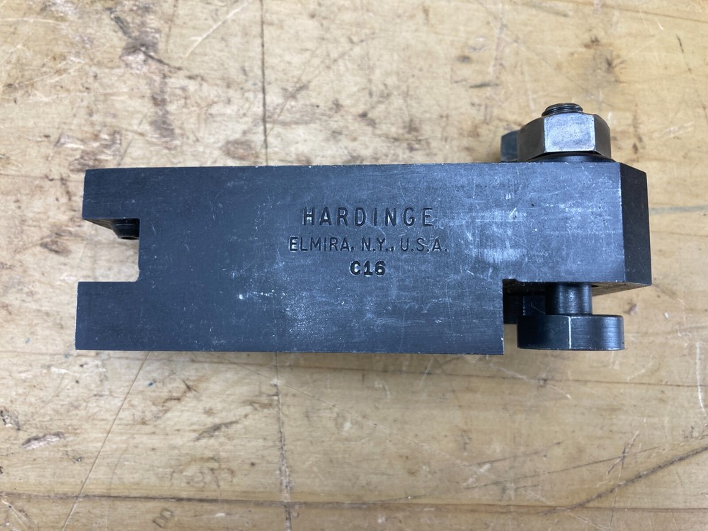 Hardinge C16 Lathe Tool Holder With Mounting Hardware