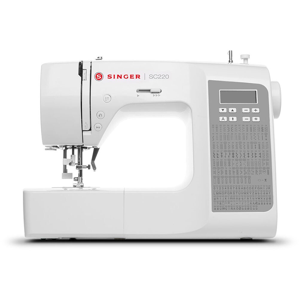 Singer SC220 Sewing Machine w/ 200 Stitch Applications - Refurbished