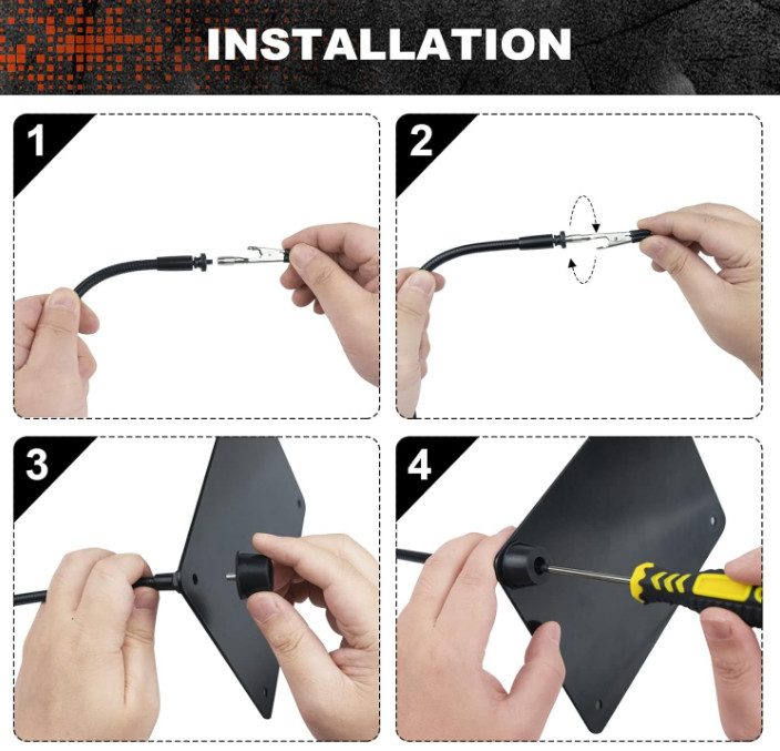 Helping Hands Soldering Station Third Hand Soldering Tool 4 Flexible Arms Help