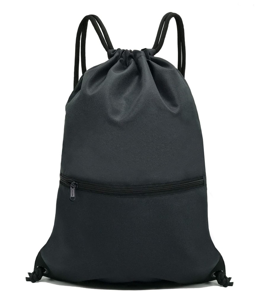 HOLYLUCK Drawstring Backpack Sport Gym Sackpack Lightweight Bag