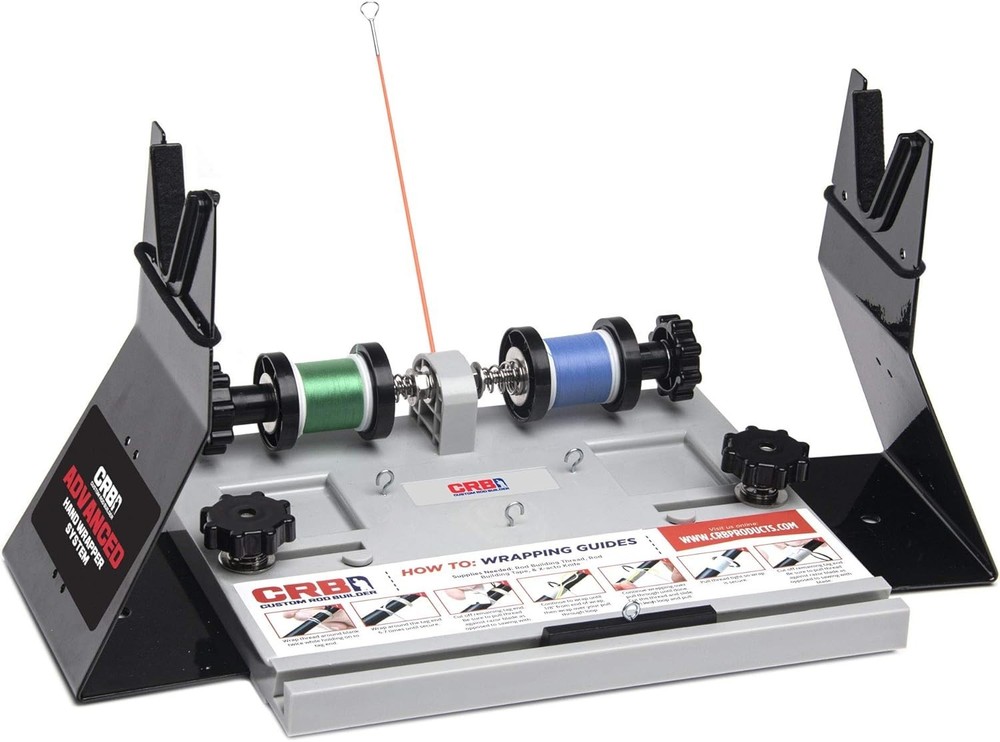 Advanced Fishing Rod Wrapper with 2 Spools - Smooth, Friction-Free Performance