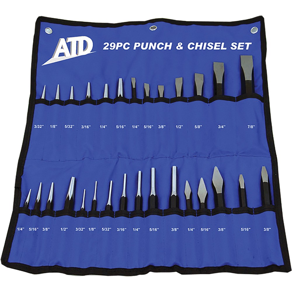 29Pc Punch & Chisel Set ATD-729