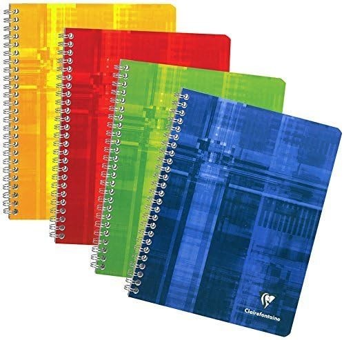 Wirebound Notebooks - lined with margin - 6-1/. x 8-1/.