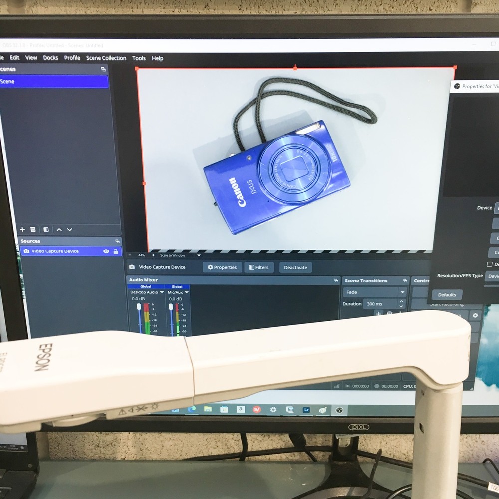 EPSON ELPDC07 Full 1080p HD USB Document Camera / Visualiser