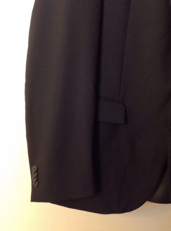 Kenneth Cole Men’s Black 44 Blazer