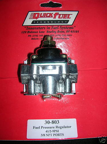 Holley Carb Carburetor Braided Fuel Line Pressure Regulator Kit 4150 6AN