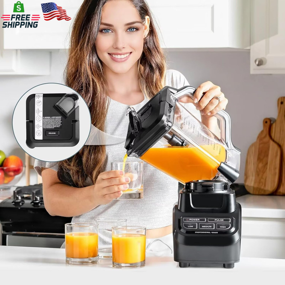 Lid Replacement for Ninja Blender 72 OZ Pitcher, Replacement Parts Top Locking L