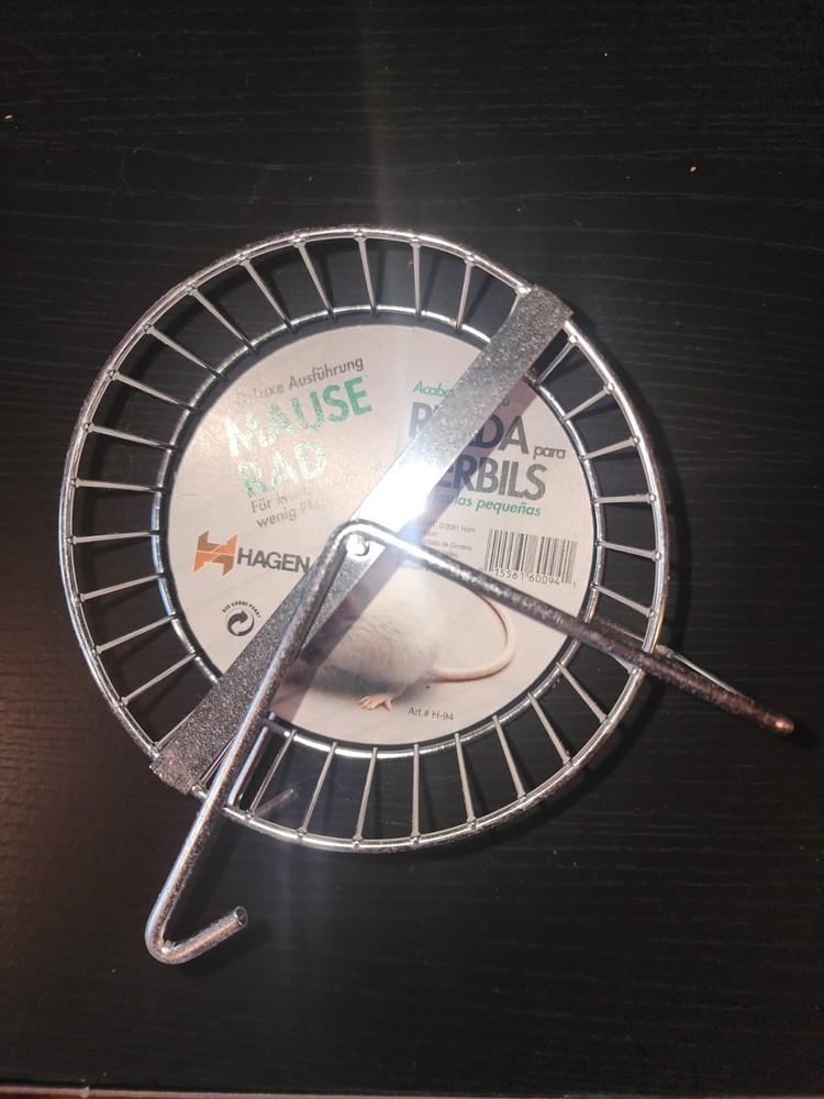 Metal Wire Mouse, Gerbil, Hamster Exercise Wheel