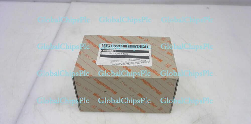 WEIDMULLER 1346610000 END BRACKET,