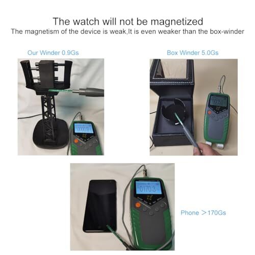 Single Watch Winder for Automatic Watches,Timer Shutdown,Adjustable Speed,Sel...