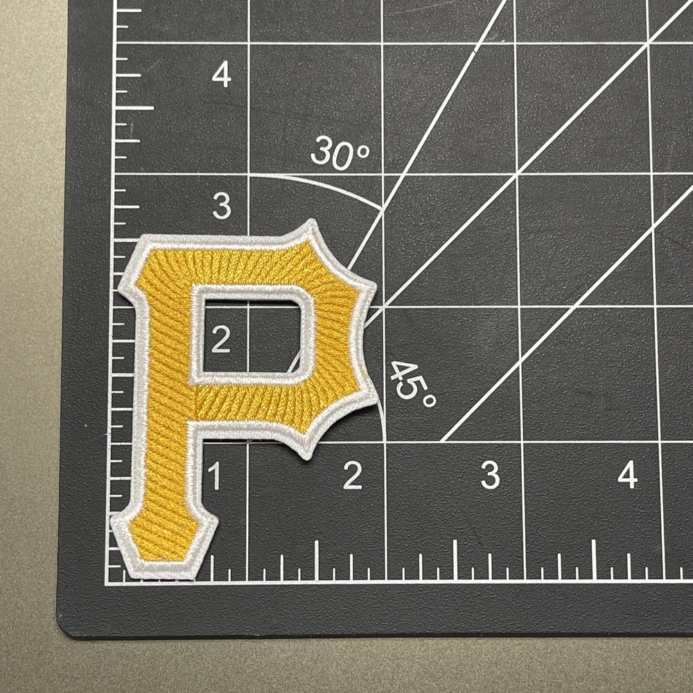 Pittsburgh Pirates Patch Embroidered Iron 2.75x2 Inch