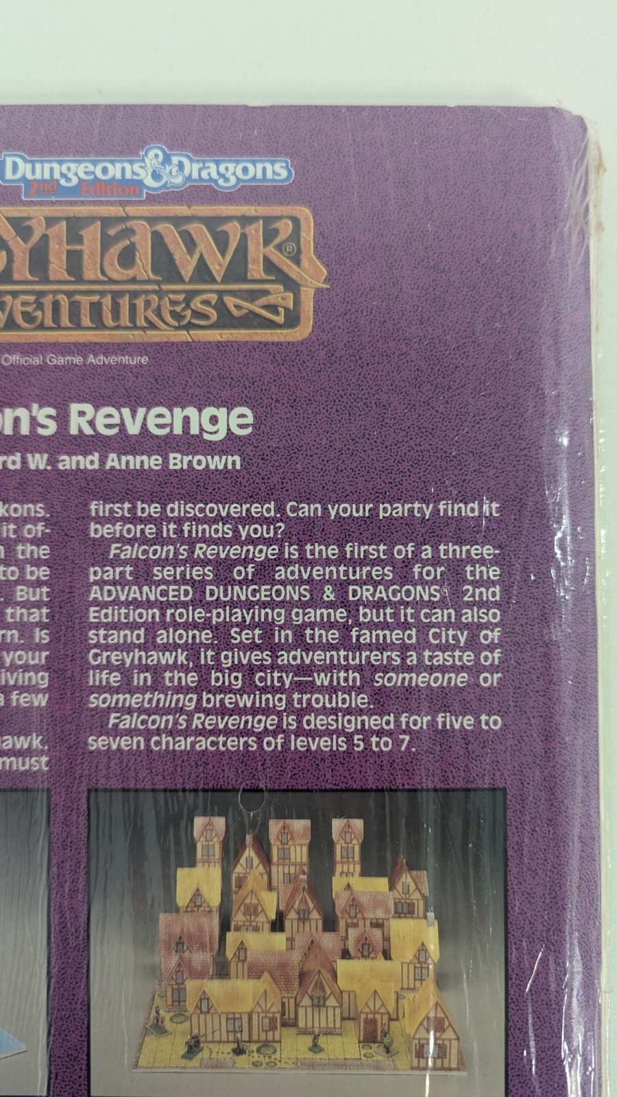 TSR AD&D 2nd Ed Greyhawk Falcon’s Revenge WGA1 RPG Module