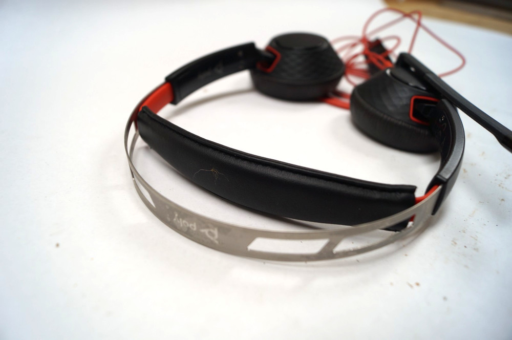 POLY C5220 Blackwire Stereo USB-C 3.5mm Computer Phone Mic Headset WORKING D351