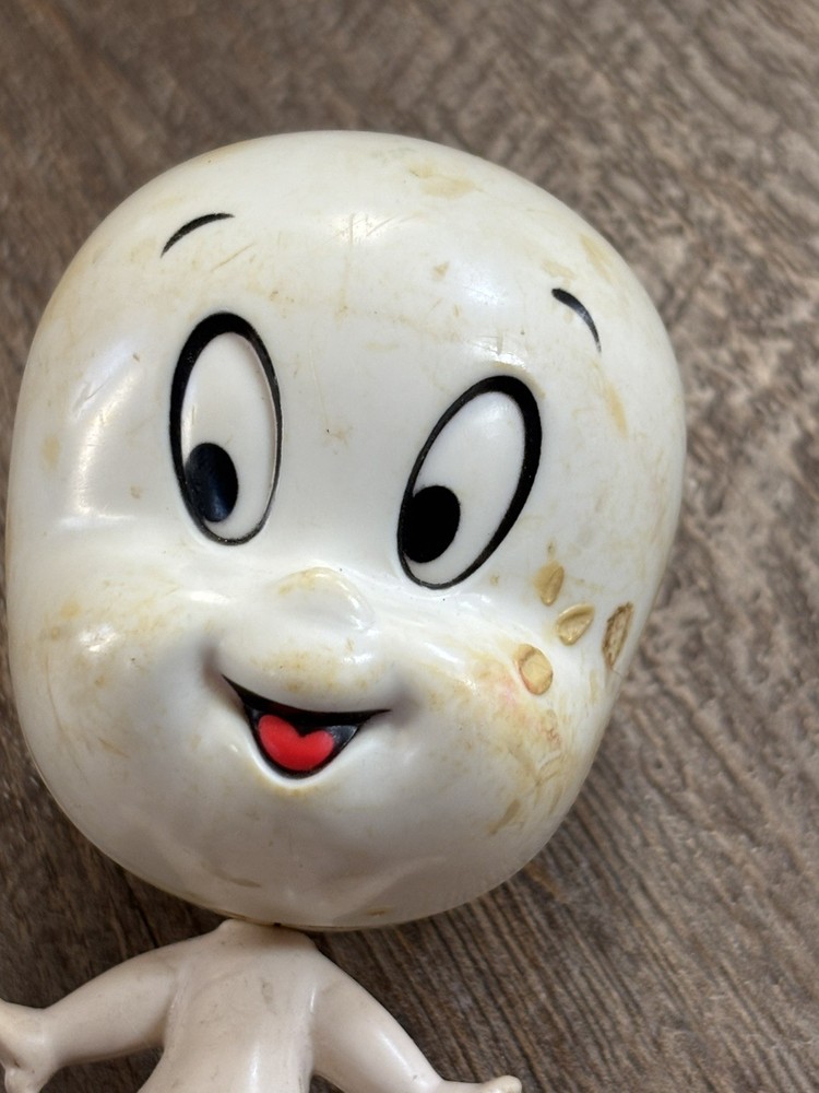 Vintage 1971 Mattel Casper Ghost Talking Pull String - Works Read Description