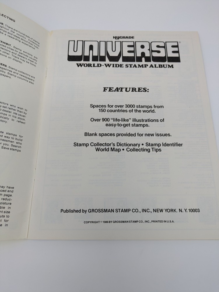 Hygrade , World Wide, & Weekly Reader Postage Stamp Albums - Collectable Book