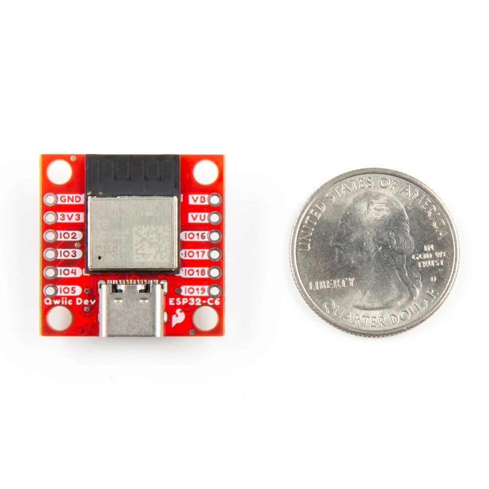 [ SparkFun DEV-22925 ] Qwiic Pocket Development Board - ESP32-C6