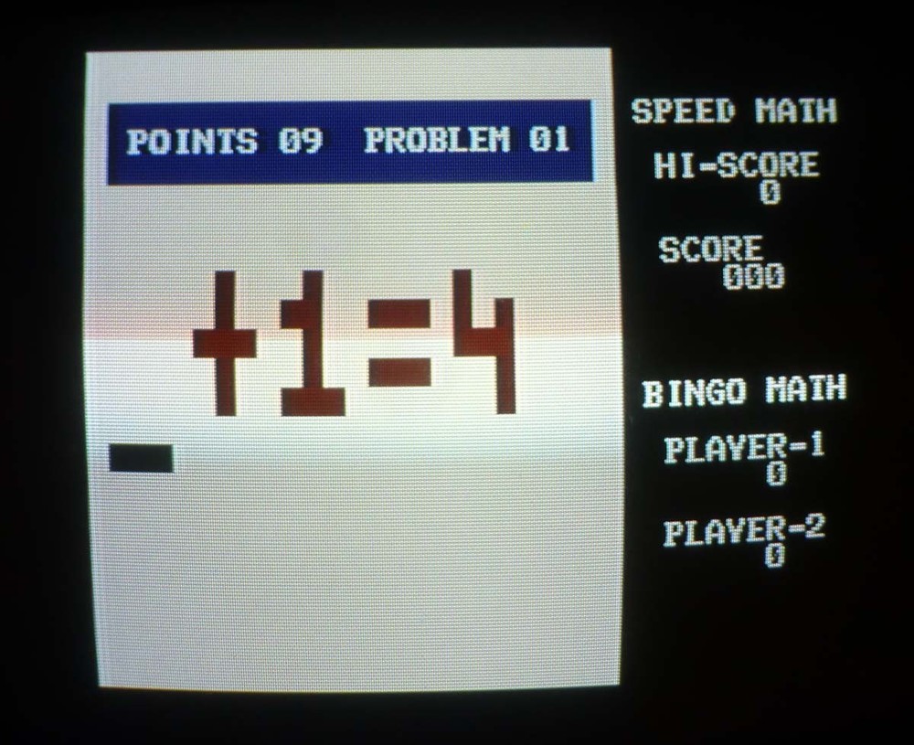 Commodore 64: SPEED / BINGO MATH Cartridge - Tested & WORKS