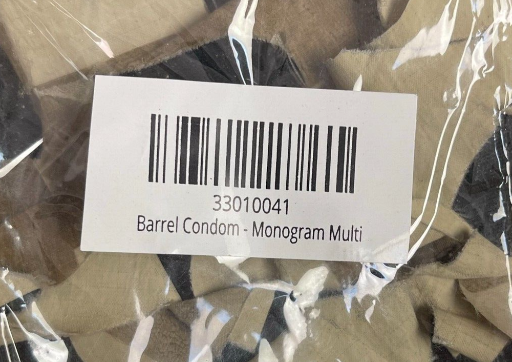 NEW HK Army Barrel Condom - Monogram Multi