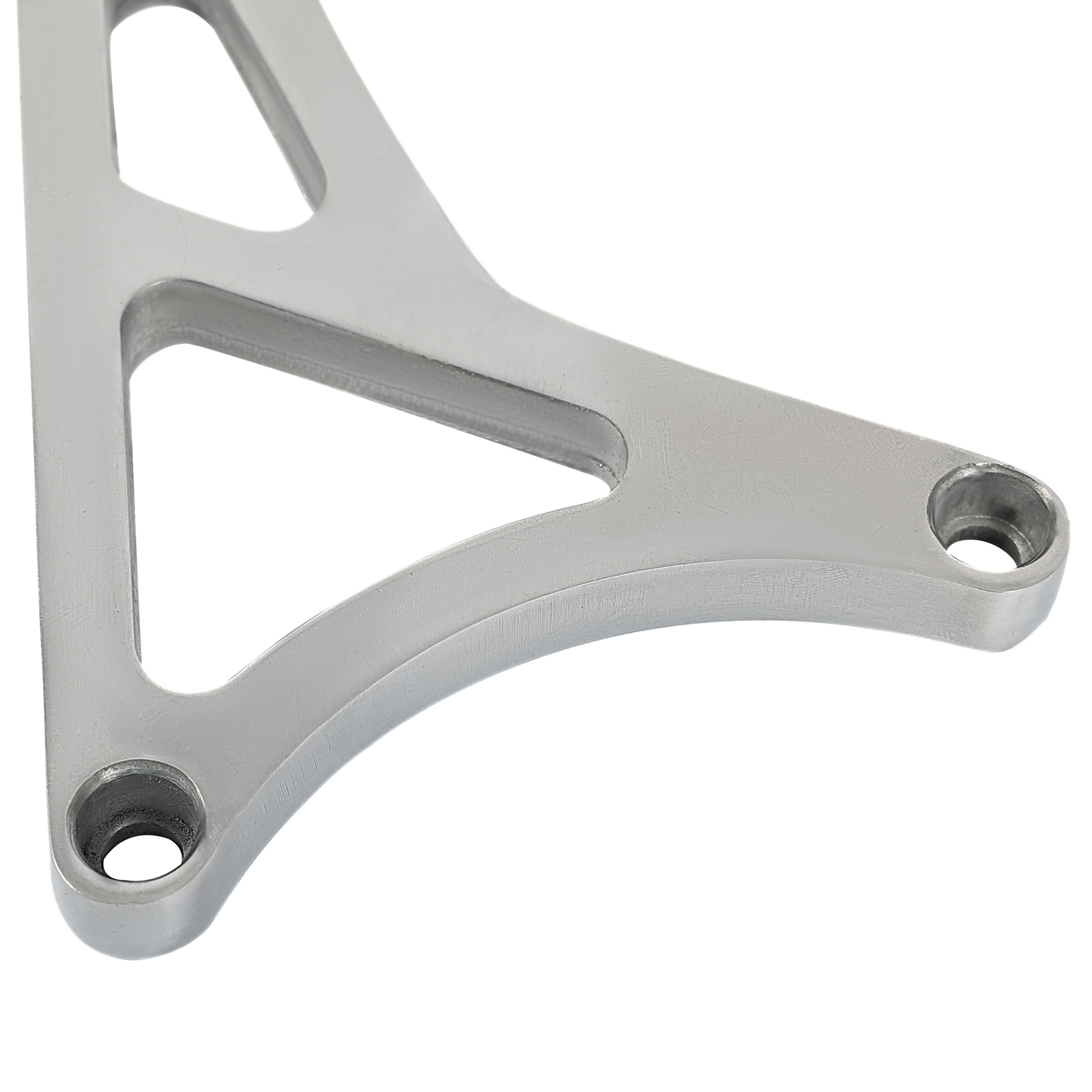 For Ford 289/302 5.0L V8 68-1993 Silver Aluminum Alternator Bracket +Tension Rod