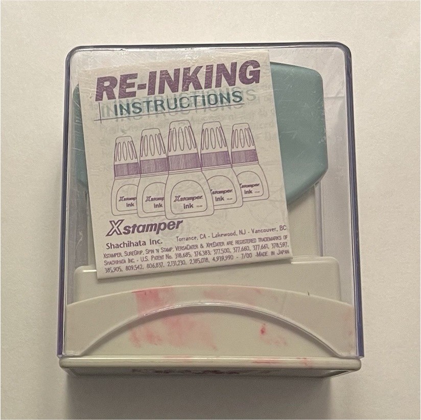 Xstamper 1360 Office Pre-Inked Stamp DRAFT Impression Professional Marking Tool