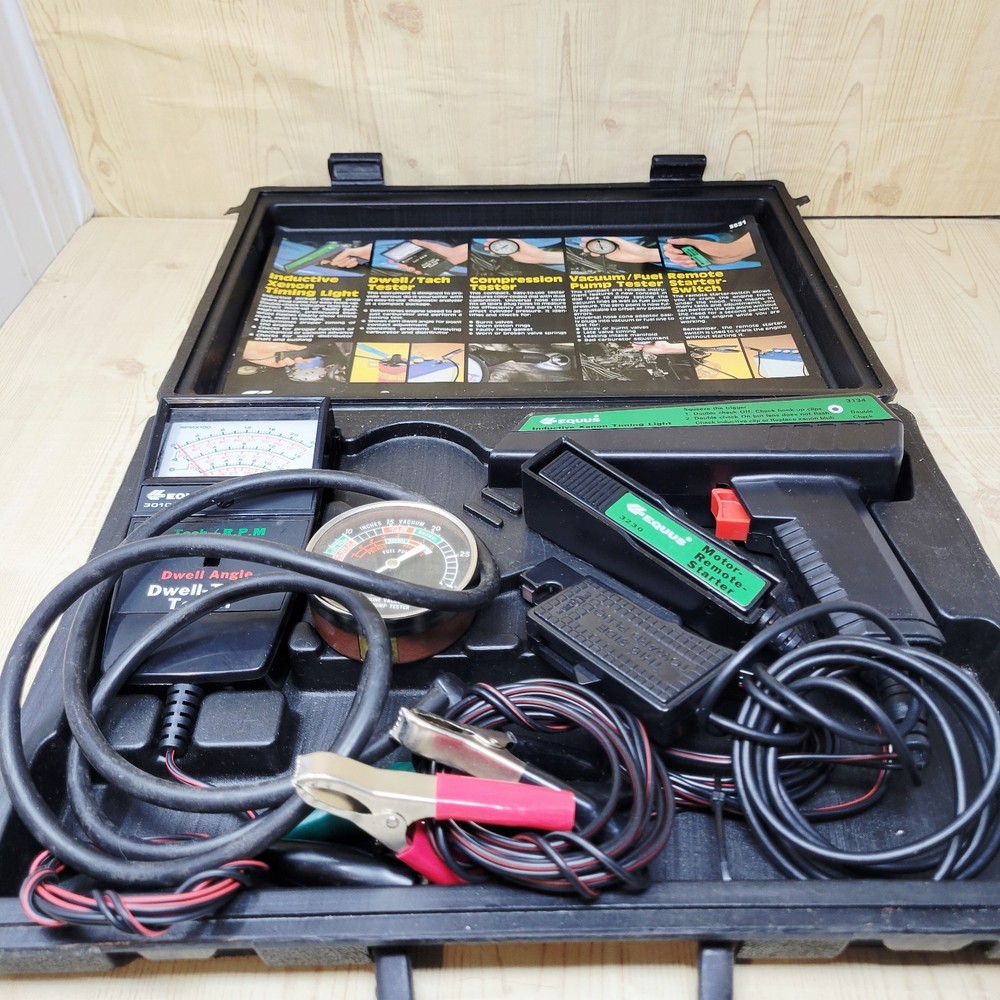 Vintage EQUUS Tune-UP Kit Missing Compression Tester