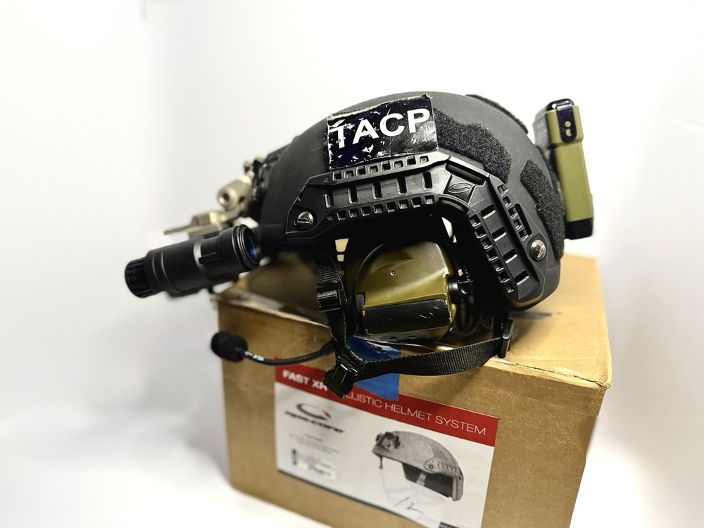 Ops-Core Fast XR High Cut Ballistic Helmet Medium Setup