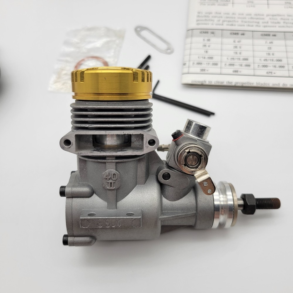 GMS2000 40 GOLDTOP RC ENGINE New Open Box