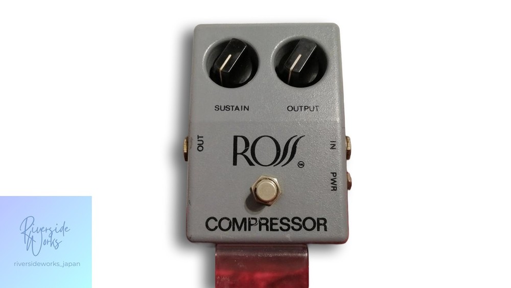 Ross Compressor Guitar Effects Pedal Early Model JP