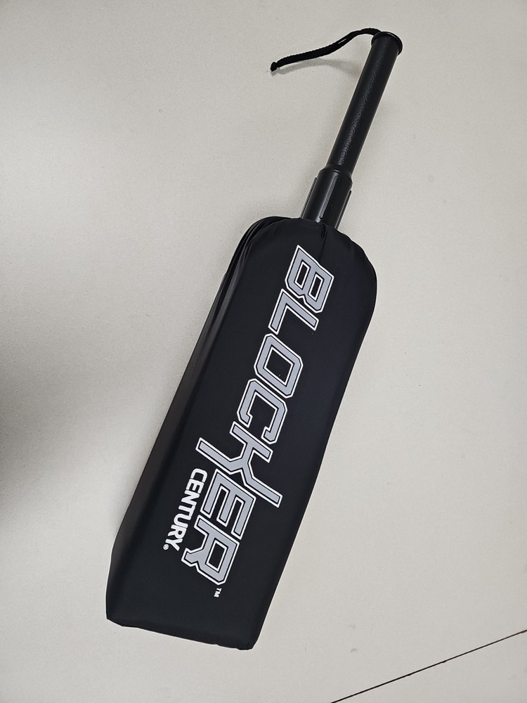 Century Single Blocker, Black/Silver