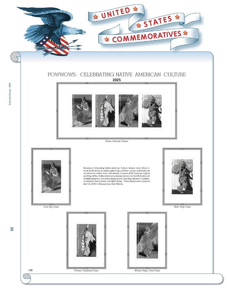 2025 U.S. Commemorative Singles COMPLETE Supplement (White Ace Alternative)