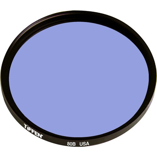 Tiffen 49mm 80B Color Conversion Filter 4980B