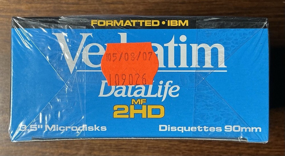 Verbatim DataLife MF-2HD NOS 100 Count🔥🔥🔥