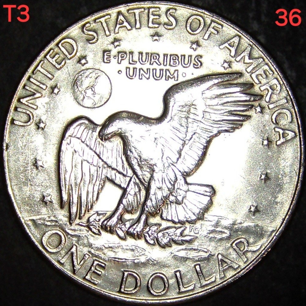 💥💥1978 D ERROR "Ike" Eisenhower $1 Almost Uncirculated💥💥