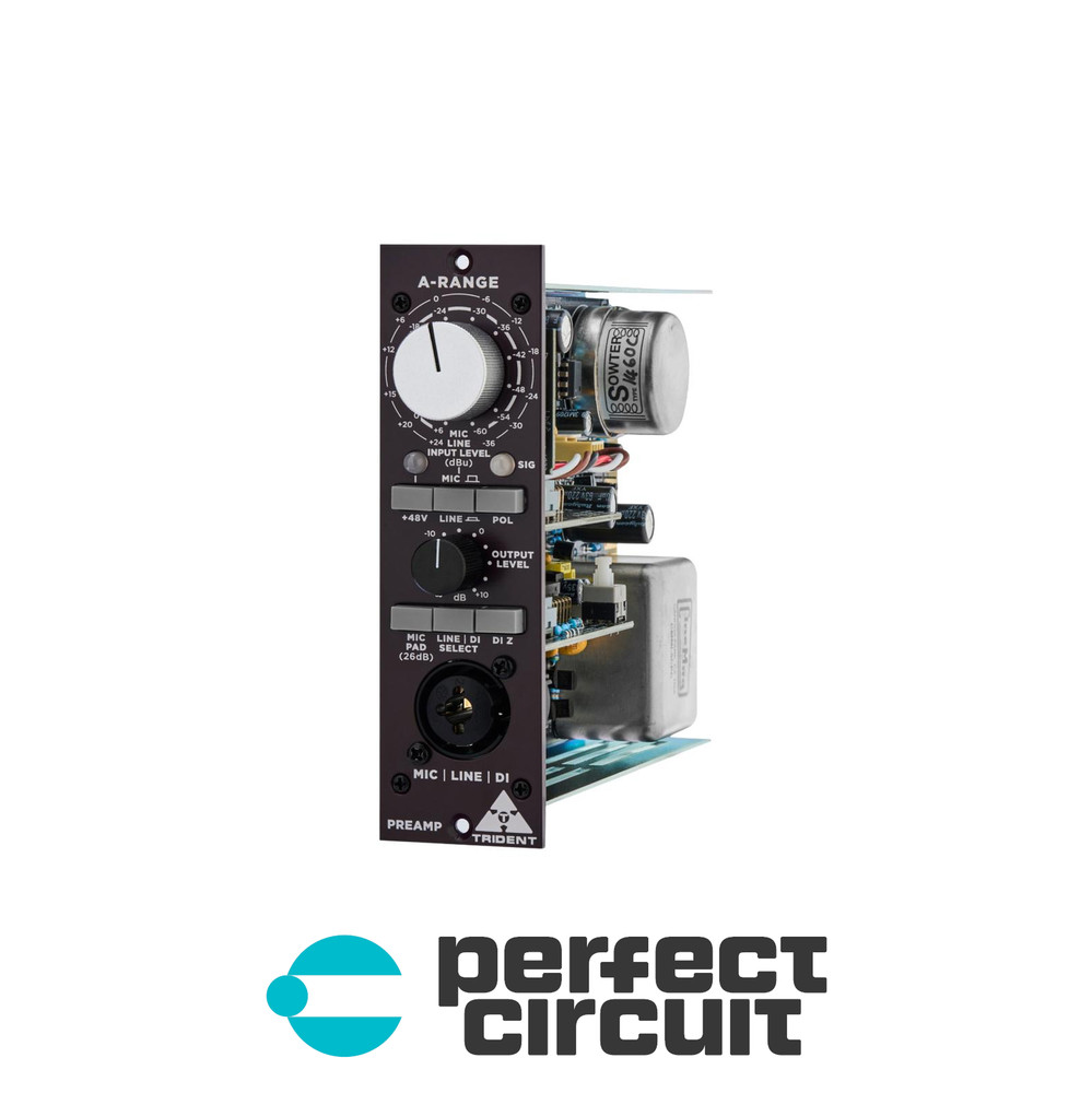 Trident Audio Developments A-Range Mic Preamp PRO AUDIO DEMO PERFECT CIRCUIT