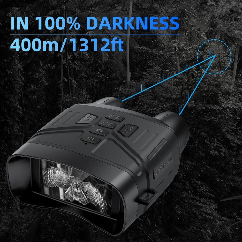 Motion Detection Night Vision Binoculars with IR Illuminator
